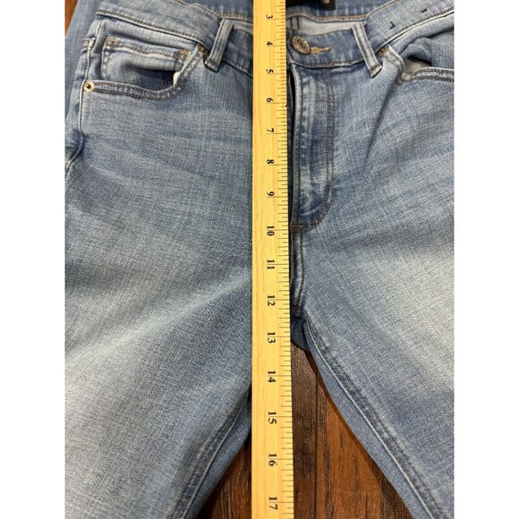 Express Jeans Womens 4R Blue High Rise Legging Performance Stretch Skinny Pants - Picture 10 of 10